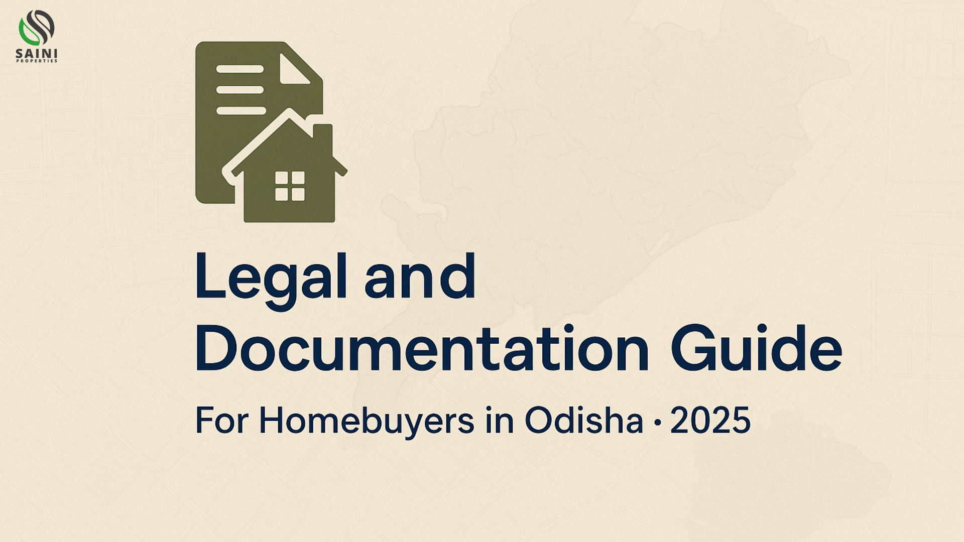 You are currently viewing Legal and Documentation Guide for Homebuyers in Odisha-2025