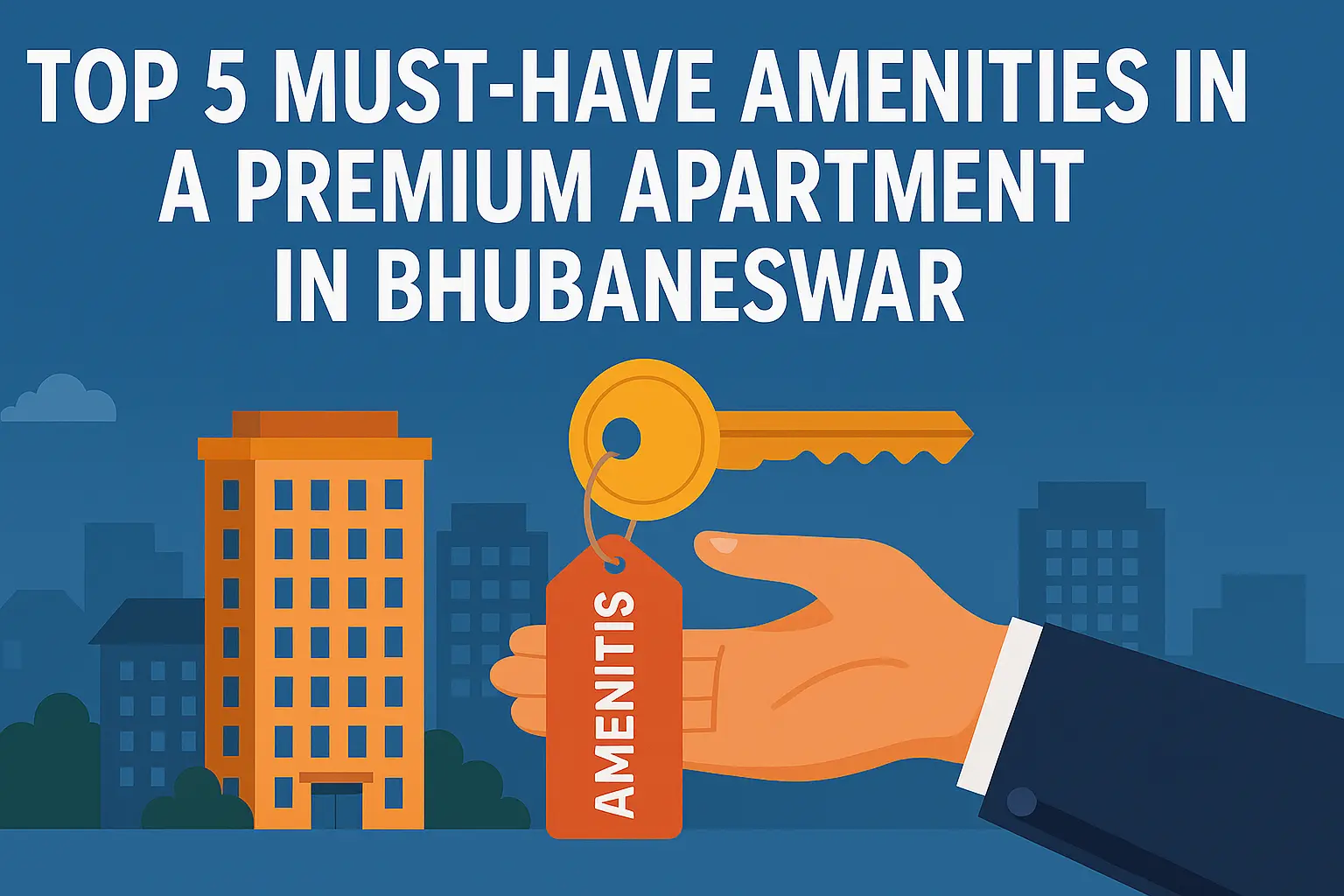 You are currently viewing Top 5 Must-Have  Amenities in a Premium Apartment in Bhubaneswar
