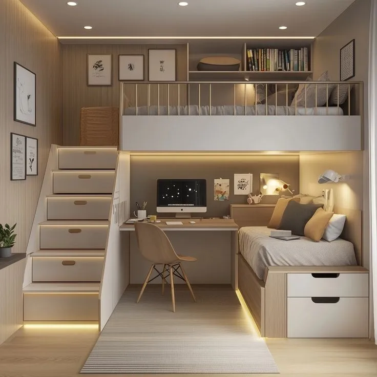 Visual guide by Saini Properties Bhubaneswar depicting the children’s room in the West or North-West direction, designed to enhance focus and harmony following Vaastu principles.