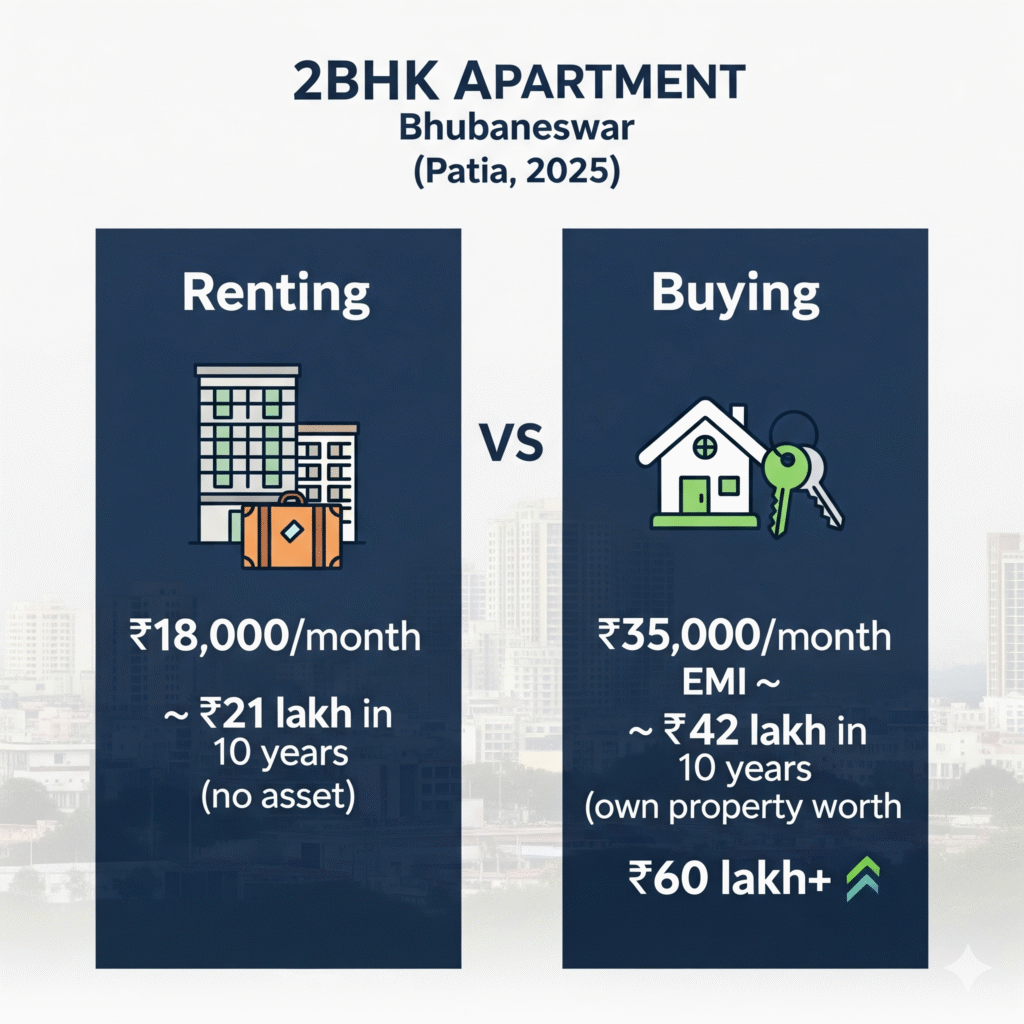 Buying or Renting in Bhubaneswar – What’s Right for You in 2025?