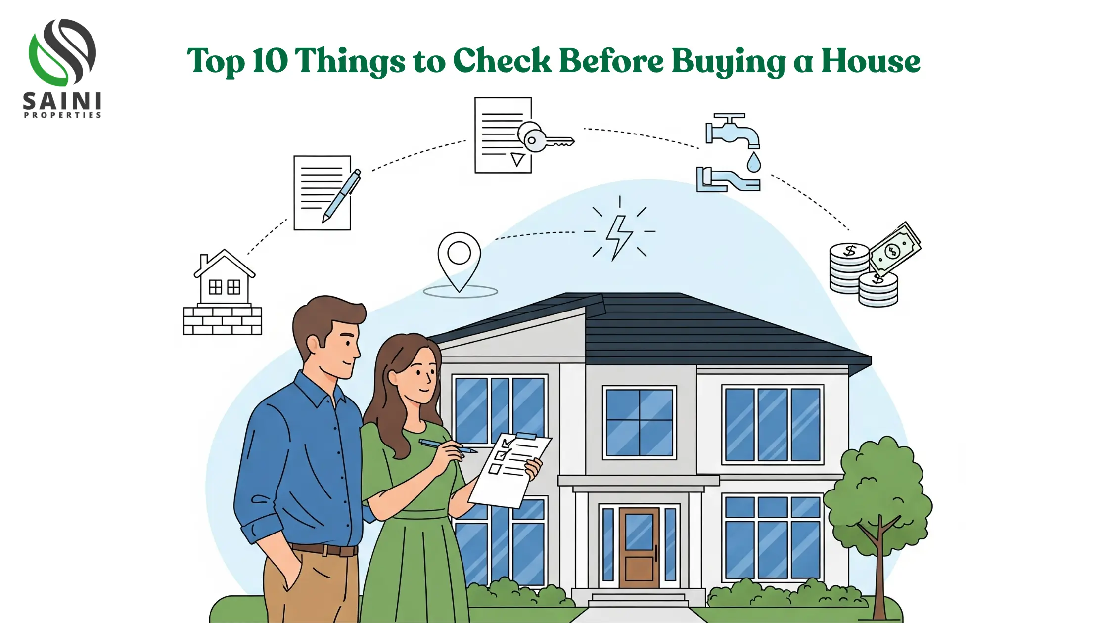 Read more about the article Your Ultimate Checklist: Top 10 Things to Check Before Buying a House